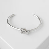 セリーヌ ノット エクストラ シン バングル シルバー レディース - NEWSED