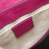 グッチ ソーホー パテント フリンジ チェーン ショルダーバッグ ミニバッグ パーティーバッグ ブラック - NEWSED