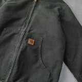 カーハート アクティブジャケット パーカー オリーブ - NEWSED