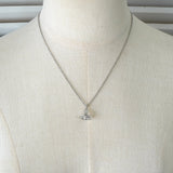 ヴィヴィアン ウエストウッド ミニ オーブ ラインストーン シルバー ネックレス - NEWSED