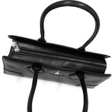 ヴィヴィアン ウエストウッド オーブ レザー ハンドバッグ 自立型 ブラック - NEWSED