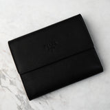 プラダ サファイアーノ 三つ折 財布 ブラック - NEWSED