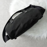 プラダ トライアングルロゴ ナイロン / レザー ショルダーバッグ メッセンジャーバッグ ブラック - NEWSED