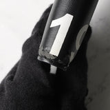 メゾン マルジェラ カレンダーロゴ レザー 二つ折り財布 コンパクトウォレット ブラック 箱付き - NEWSED