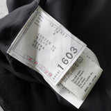 サカイ チュール アシンメトリー フリルスカート 変形 異素材切り替え ブラック - NEWSED