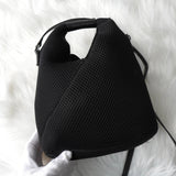 エムエムシックス メゾン マルジェラ ジャパニーズバッグ ショルダーバッグ クロスボディ ブラック - NEWSED