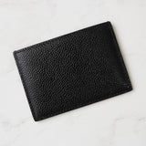 トムブラウン レザー パスケース カードケース ブラック - NEWSED