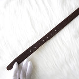 トリコ コムデギャルソン レザー ベルト ブラウン - NEWSED