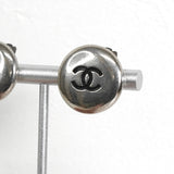 シャネル ココマーク サークル イヤリング シルバー - NEWSED