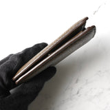 メゾン マルジェラ 四つタグ レザー 二つ折り財布 コンパクトウォレット ブラウン 箱付き - NEWSED