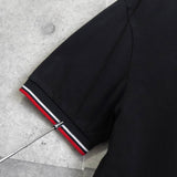 プラダ ロゴパッチ 半袖ポロシャツ ブラック - NEWSED