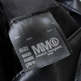 エムエムシックス メゾン マルジェラ レザー ジャパニーズバッグ ショルダーバッグ ブラック - NEWSED