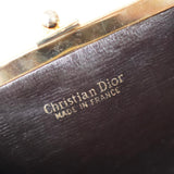 クリスチャン ディオール トロッター がま口 コインケース キャンバス / レザー - NEWSED