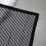 クリスチャン ディオール トロッター シルク スカーフ ブラック - NEWSED