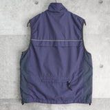 ザ ノースフェイス ナイロンベスト ブルー パープル - NEWSED
