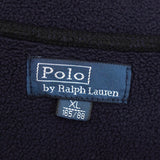 ポロ ラルフローレン ロゴ フルジップフリース ネイビー - NEWSED