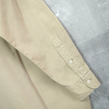 ポロ スポーツ ラルフローレン 長袖シャツ ロゴ刺繍 ベージュ - NEWSED