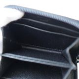 プラダ ナイロン ラウンドファスナー コインケース 三角プレート ラウンドジップ ブラック - NEWSED