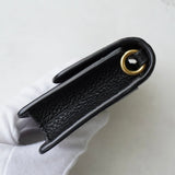 コーチ レザー チェーン ウォレットバッグ カードケース ブラック - NEWSED