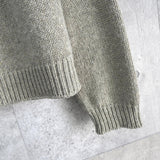 セリーヌ フェアアイル トリオンフ クルーネック ニット ベージュ ブラウン - NEWSED