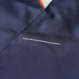 エムエムシックス メゾン マルジェラ ナイロン ジャパニーズバッグ スモール トートバッグ ハンドバッグ ネイビー - NEWSED