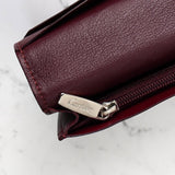 カルティエ マスト ドゥ カルティエ レザー 二つ折り財布 長財布 ブラック - NEWSED