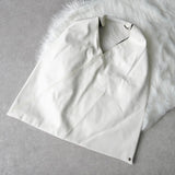 エムエムシックス メゾン マルジェラ レザー ジャパニーズバッグ クラシック トートバッグ ハンドバッグ ホワイト - NEWSED