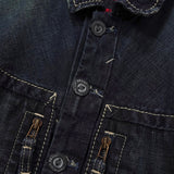 マリテ フランソワジルボー デニムジャケット インディゴ ブルー - NEWSED