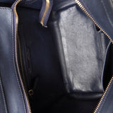 セリーヌ ラゲージ マイクロショッパー レザー ハンドバッグ ブラック - NEWSED