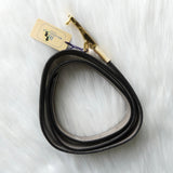 バレンシアガ ヴィンテージ ロゴバックル ブラック デッドストック - NEWSED