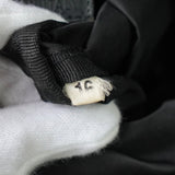 プラダ ポコノ テスート ナイロン 巾着 ミニバッグ ポーチ 三角プレート ブラック - NEWSED