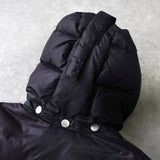 フレッドペリー ロゴ ダウンジャケット ブラック - NEWSED