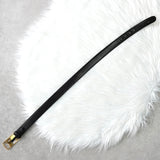 セリーヌ ヴィンテージ 輪馬車 サルキー レザー ベルト ブラック レディース - NEWSED