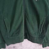 ポロ ラルフローレン ロゴ 刺繍 スウェット トラックジャケット グリーン - NEWSED