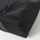 セリーヌ ヴィンテージ サークルロゴ ナイロン メッシュ トートバッグ ブラック - NEWSED