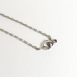 エルメス イリアード シェーヌダンクル ネックレス シルバー / ホワイト - NEWSED