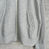 プレイ コム デ ギャルソン ハートロゴ ジップアップ スウェット グレー - NEWSED