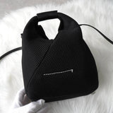 エムエムシックス メゾン マルジェラ ジャパニーズバッグ ショルダーバッグ クロスボディ ブラック - NEWSED