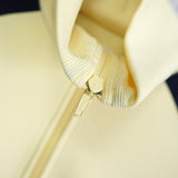 アディダス トラックジャケット ロゴ刺繍 レモンイエロー/ネイビー - NEWSED