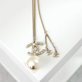 シャネル ココマーク スイングパール ネックレス ゴールド - NEWSED