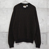 フェンディ ズッカ ニット ダークブラウン - NEWSED