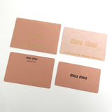 ミュウミュウ マテラッセ レザー ビジュー チェーン ウォレット ショルダーバッグ ブラック - NEWSED