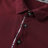 バーバリー ブラック レーベル ノバチェック柄 ホースロゴ 刺繍 半袖ポロシャツ ボルドー - NEWSED