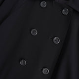 ジバンシィ ヴィンテージ ロングコート ブラック - NEWSED