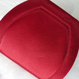 イヴ サンローラン リボン サテン ショルダーバッグ ポシェット レッド - NEWSED