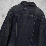 マリテ フランソワジルボー デニムジャケット インディゴ ブルー - NEWSED