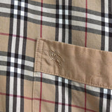 バーバリー ロンドン ヴィンテージ ノバチェック 長袖シャツ パジャマシャツ ベージュ - NEWSED