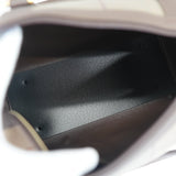 バーバリー ロゴ チェック柄 キャンバス / レザー ボストンバッグ カーキ / ブラウン - NEWSED