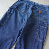 カーハート デニム ジーンズ ブルー - NEWSED