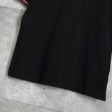 プラダ ロゴパッチ 半袖ポロシャツ ブラック - NEWSED